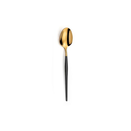Teskedar Amefa Soprano Svart Gyllene Metall Kaffe/ Caf 12 antal