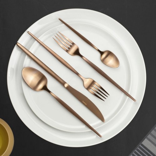 Knivset Amefa Soprano Koppar Metall Rostfritt stl 12 antal