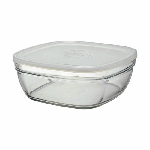 Fyrkantig matlda med lock Duralex FreshBox 3 L 23 x 23 x 9 cm (