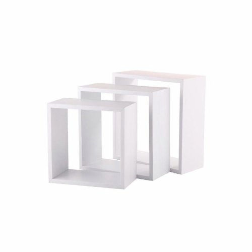 Hyllor 5five Simply Smart Vit Tr MDF Kuber 3 Delar