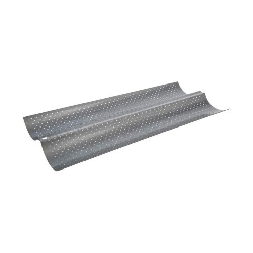Baguetteplt 5five Simply Smart Silvrig Aluminium Kromad 38 x 16