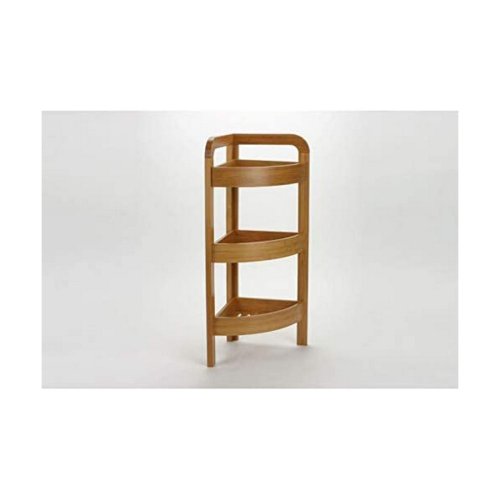 Vinkelhylla 5five Simply Smart 23 x 23 x 61 cm Brun 3 Hyllor