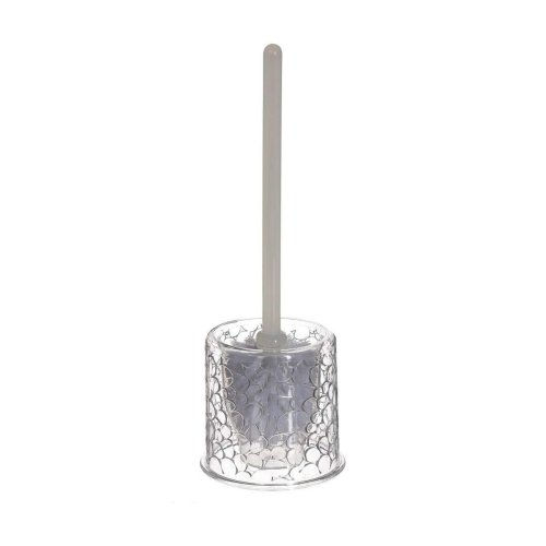 Toalettborste 5five Galet Transparent Plast