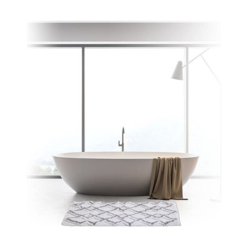 Badrumsmatta 5five Simply Smart Gr Bomull 50 x 75 cm