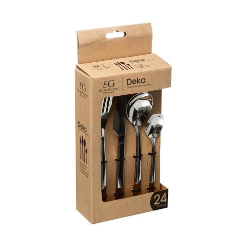 Bestick 5five Simply Smart Deka Rostfritt stl 24 Delar