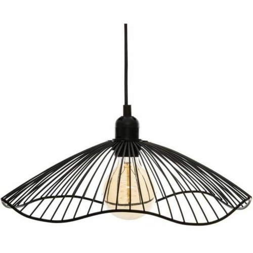 Taklampa Atmosphera Chteau 40W Svart Metall ( 34 x 15,5 cm)