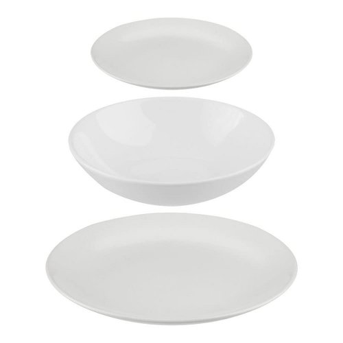 Matservis Secret de Gourmet Vit Keramik 18 Delar