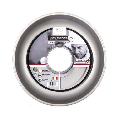 Bakform Secret de Gourmet Aluminium  25 cm Svart