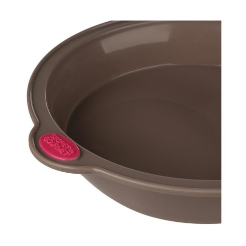 Silikonform med handtag Secret de Gourmet Brun Silikon 24 cm