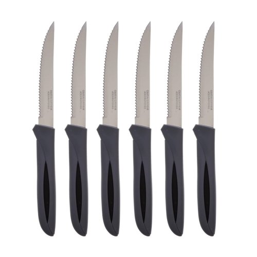 Set med kttknivar 2 antal 21 cm 6 Delar
