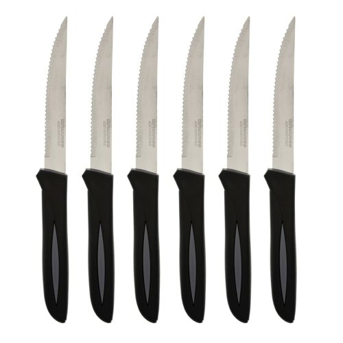 Set med kttknivar 2 antal 21 cm 6 Delar