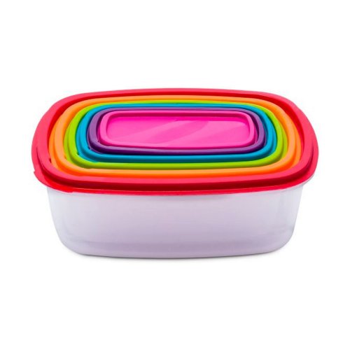Lunchldor, set 6 5five Simply Smart polypropen 300 ml 225 ml 17