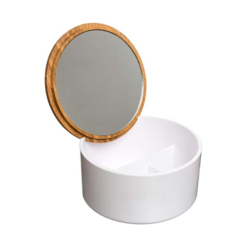 Frvaringslda med lock 5five Simply Smart Natureo Vit Naturell