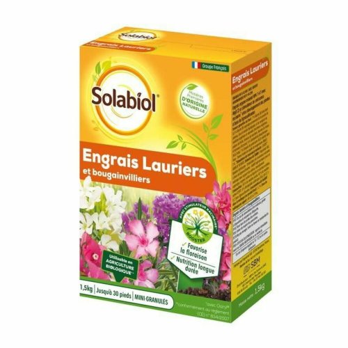 Ekologiskt gdselmedel Solabiol Laurel Bougainvillea 1,5 Kg