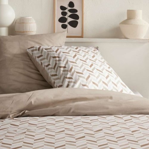 Tckslagsset TODAY Beige Sng 180/200 2 Delar