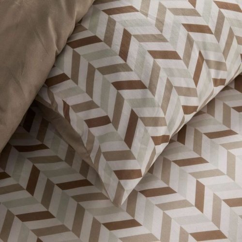 Tckslagsset TODAY Beige Sng 180/200 2 Delar