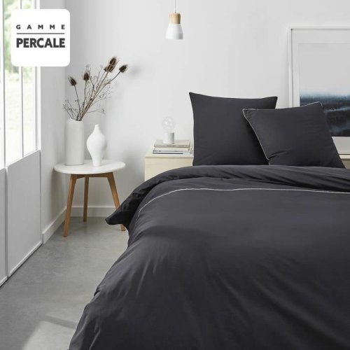Tckslagsset TODAY Prestige Svart Gr Antracitgr 220 x 240 cm