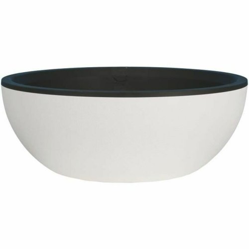 Kruka Riviera   Vit  40 cm