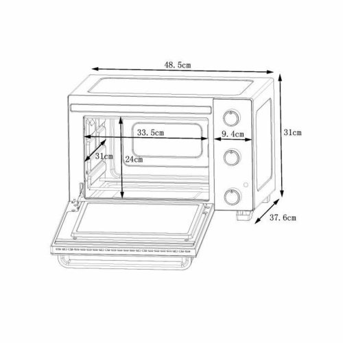 Campingkk Continental Edison CEMF28B2 1500 W