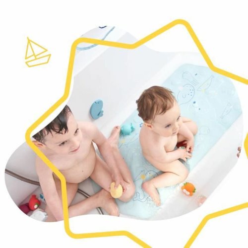 Badrumsmatta Badabulle B023014 91 cm Bl PVC