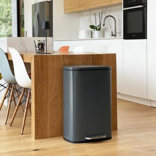 Soptunna Kitchen Move Gr Rostfritt stl 50 L