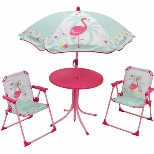 Trdgrdsmbler Fun House Barn Rosa flamingo 4 Delar