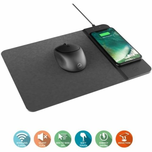 Mus med trdls laddningsmatta Mobility Lab ML305332 Svart
