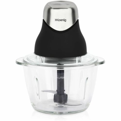 Kttkvarn Hkoenig LEO8 Svart Krom Glas Rostfritt stl 1 L