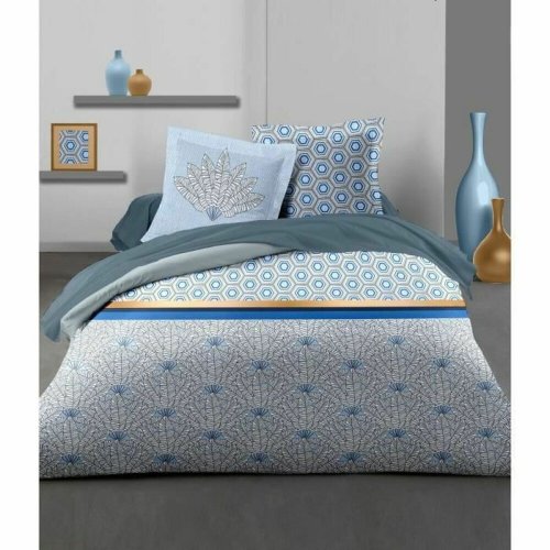 Tckslagsset HOME LINGE PASSION Dubbelsng 220 x 240 cm Bl