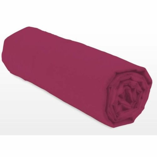 Inpassat underlakan Lovely Home LH71615 Fuchsia Rose 160 x 200 +