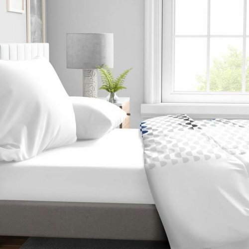Inpassat underlakan HOME LINGE PASSION HP71764 Vit 140 x 190 + 3