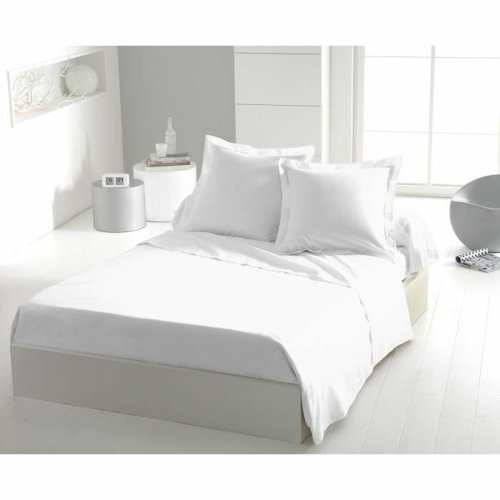 Bddset HOME LINGE PASSION Flat sheet Vit Enkelsng 180 x 290 cm