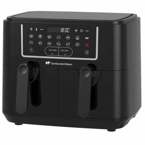 Luftfrits Continental Edison Svart 2400 W 9 L