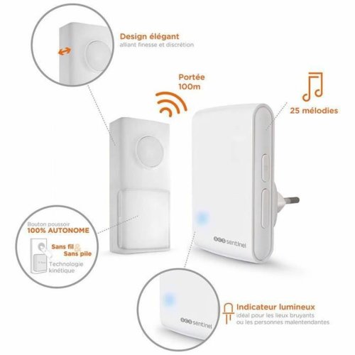 Drrklocka SCS SENTINEL  EcoBell 100 (230 V)