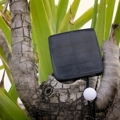 LED-krans Lumi Garden BILLY SPHERICAL 60 LEDS Svart noir 1 W