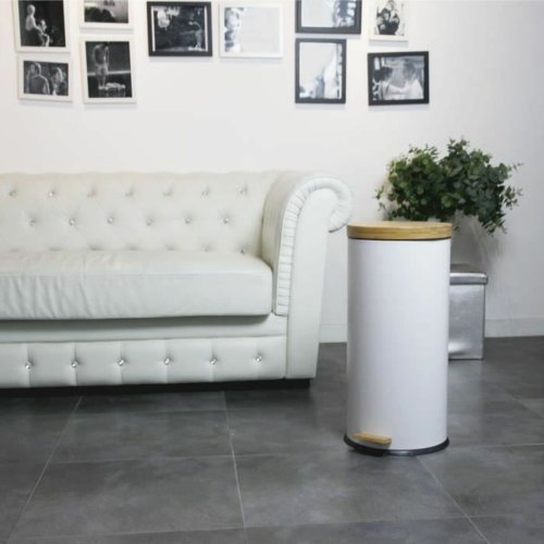 Papperskorg Kitchen Move   Vit 30 L