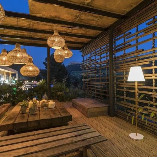 Solcellslampa Lumisky Vit