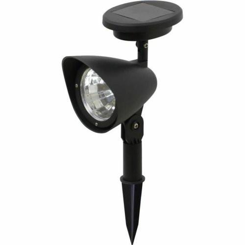 Solcellslampa Galix Svart Plast  19,5 cm