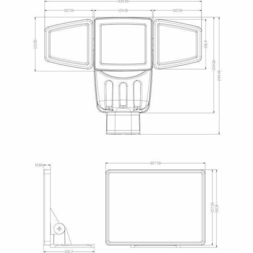 Floodlight/Projektorlampa Galix