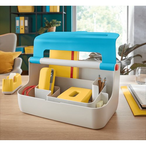 Frvaringslda Leitz Cosy Bl ABS 21,4 x 19,6 x 36,7 cm Brhandt