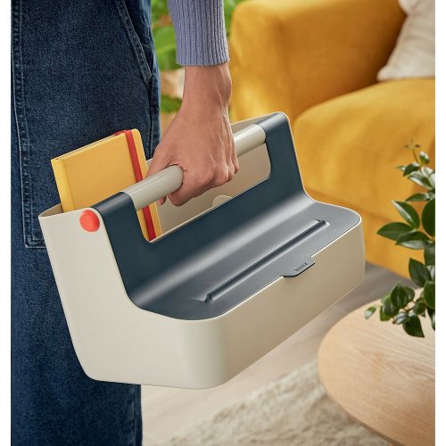 Frvaringslda Leitz Cosy Gr ABS 21,4 x 19,6 x 36,7 cm Brhandt