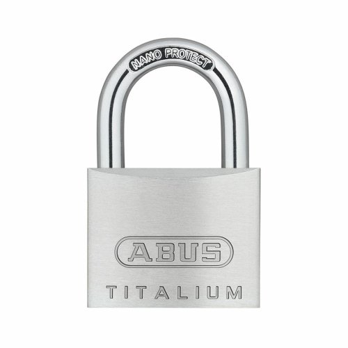 Hngls med nyckel ABUS Titalium 64ti/50 Aluminium Rektangulr