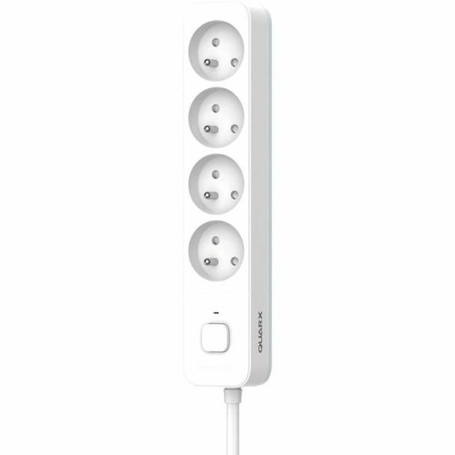 Ellist 4 Tomas-uttag med brytare QUARX (3 m)