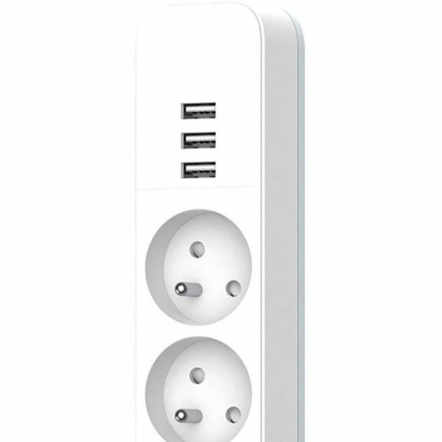 Ellist 4 Tomas-uttag med brytare QUARX (1,5 m)