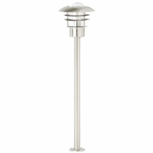 Solcellslampa Brilliant Terrence Transparent Silvrig 60 W