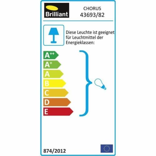 LED-ljuspollare Brilliant Silvrig Rostfritt stl