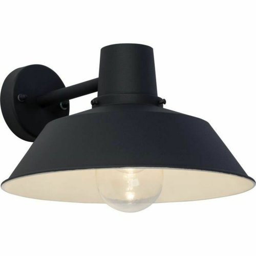 Vgglykta Brilliant Svart Antracitgr Metall 60 W E27