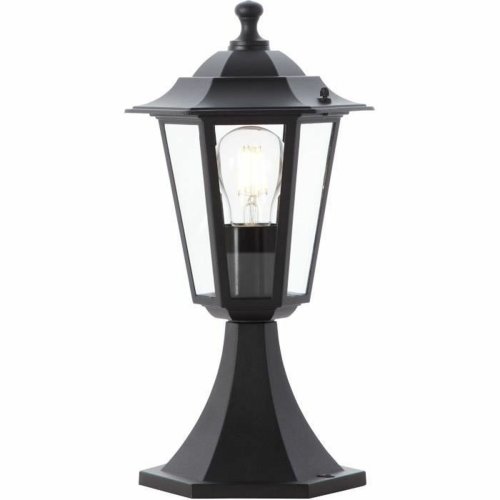 Trdgrdslampa Brilliant Borne Svart