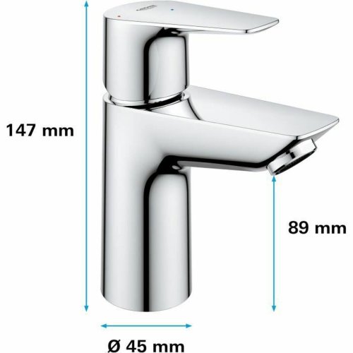 Blandare Grohe Start Edge Metall