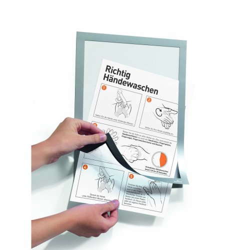 Magnetisk fotoram Durable Duraframe Svart (5 antal)